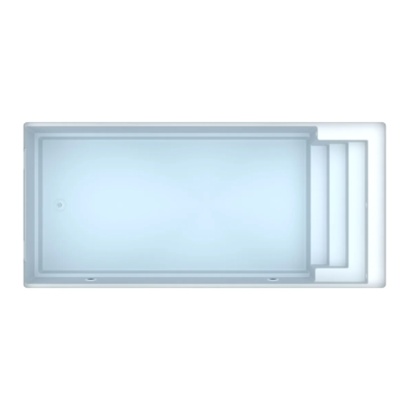 Glasfiberpool Aphrodite 800